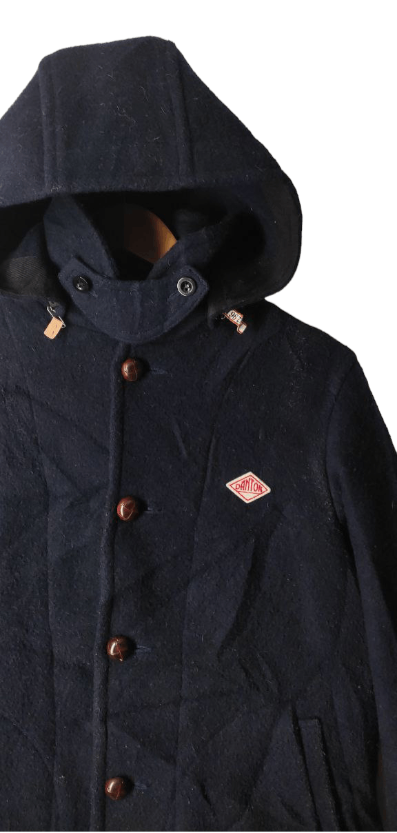 Danton DANTON VETEMENTS DE TRAVAIL WOOL DUFFLE PARKA JACKET Size US S / EU 44-46 / 1 - 8 Thumbnail