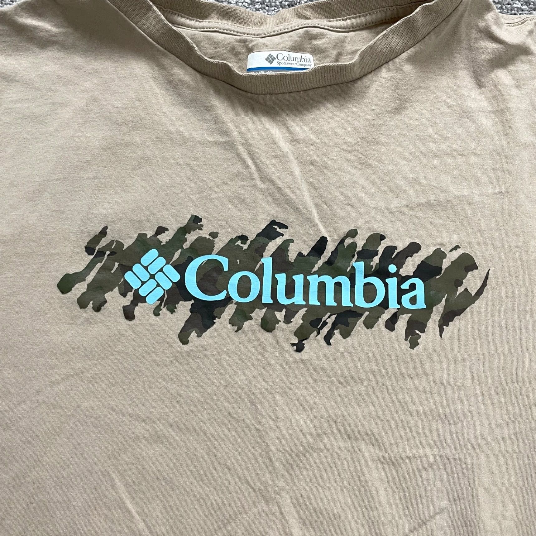 Vintage Columbia T-Shirt Unisex Crew Neck 2XL Brown Cotton Graphic Long Sleeve Casual Shirt Size US XXL / EU 58 / 5 - 3 Thumbnail