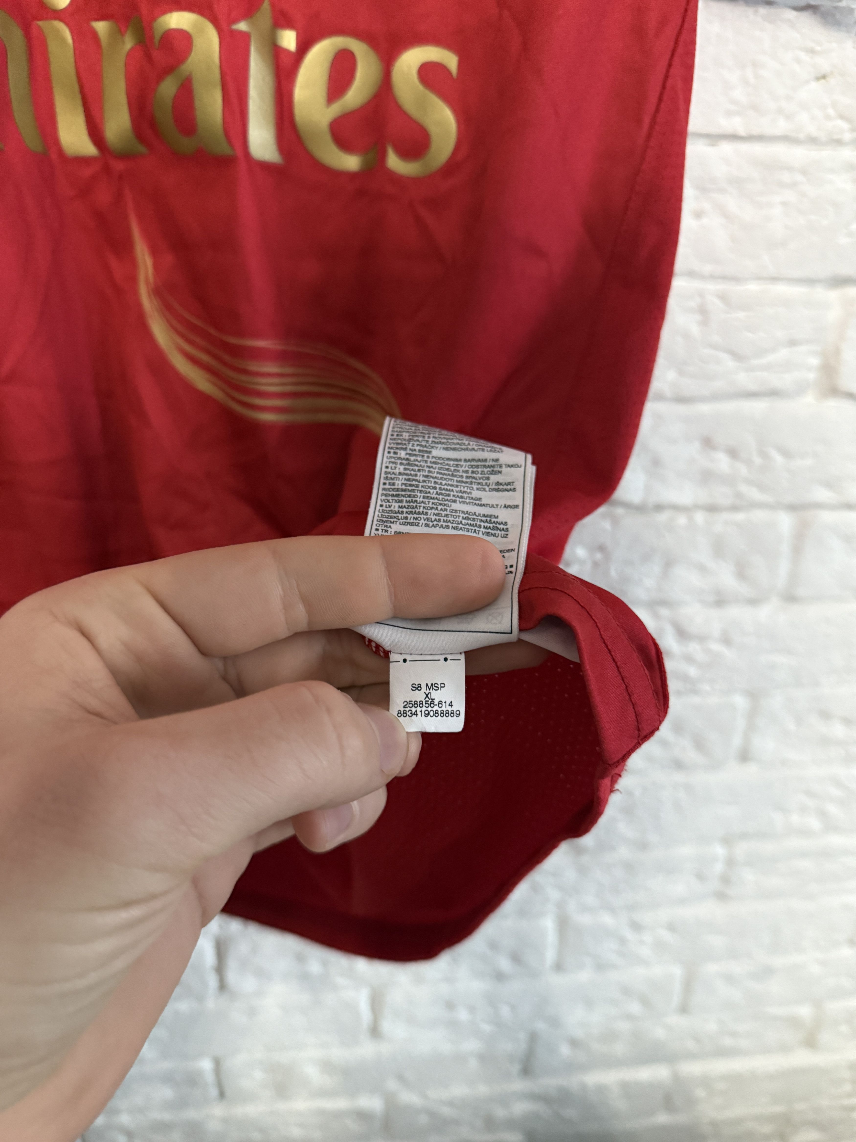 Nike Nike Arsenal Training Jersey 08/09 Cameron 18 Sz S Size US S / EU 44-46 / 1 - 5 Thumbnail
