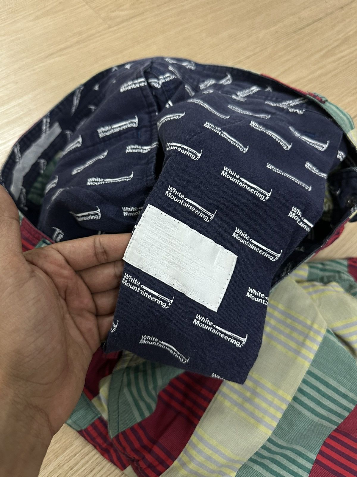 White Mountaineering Rare And Beautiful White Mountaineering Plaid Shorts Size US 32 / EU 48 - 9 Thumbnail