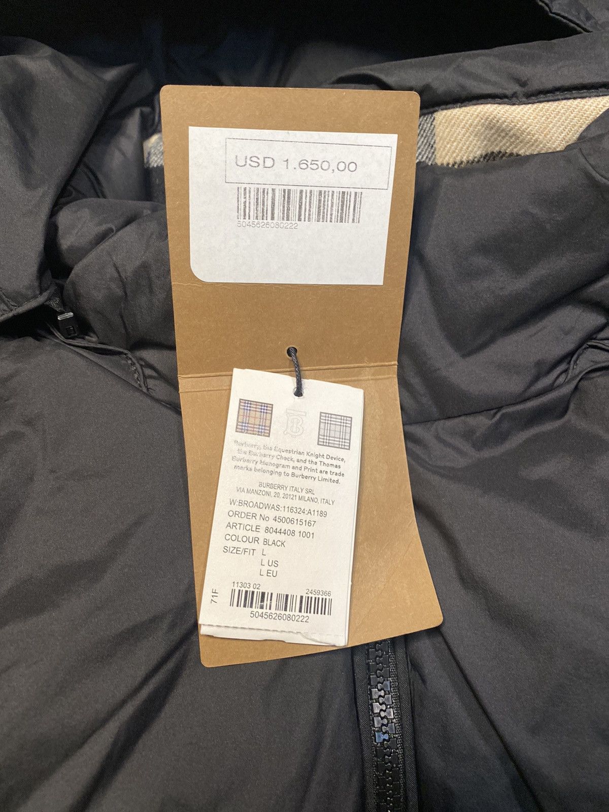 Burberry Burberry puffer jacket Size US L / EU 52-54 / 3 - 5 Thumbnail
