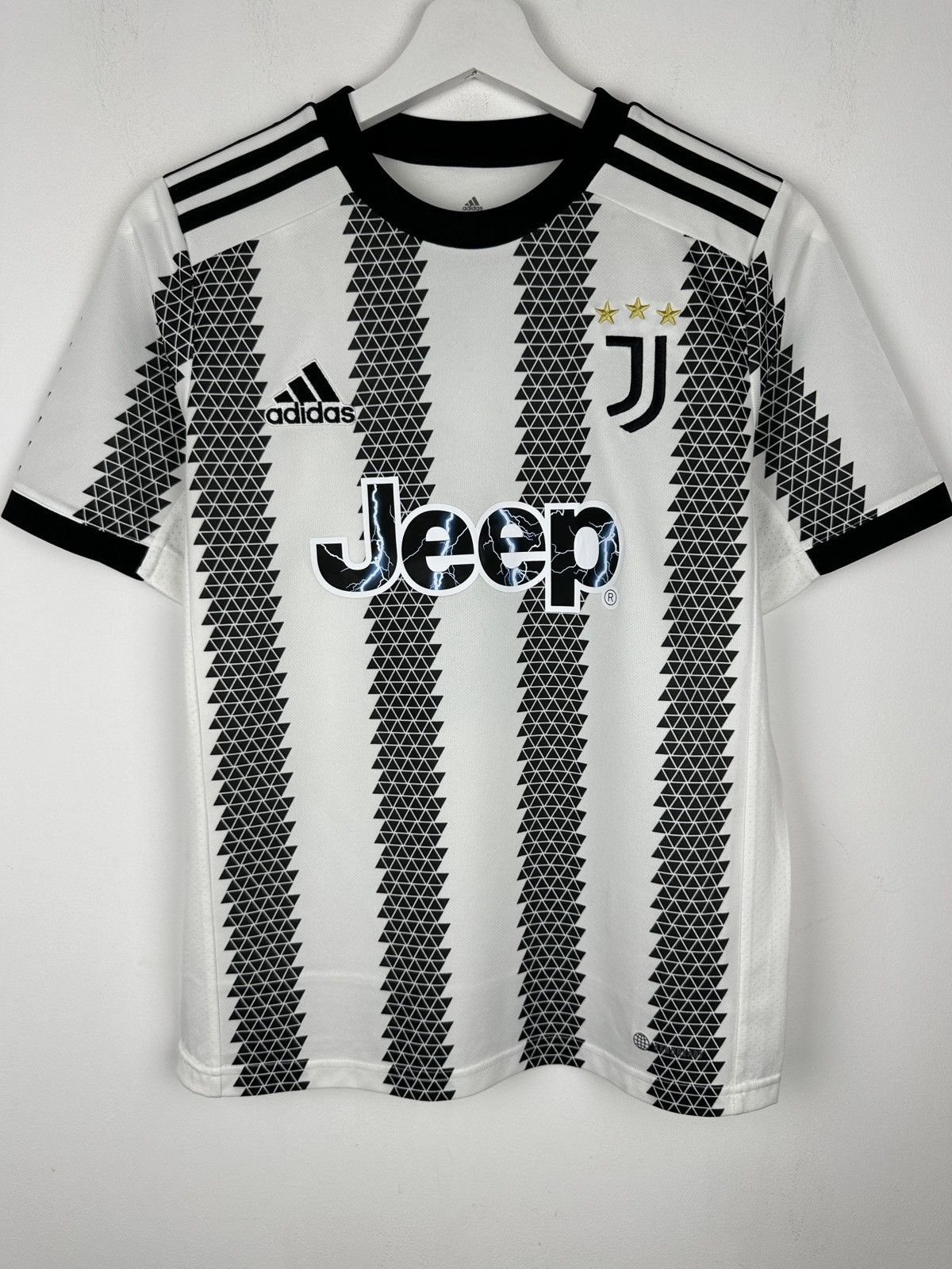 Adidas #10 Pogba Juventus 2022 Home Soccer Jersey Football Shirt Size US S / EU 44-46 / 1 - 1 Thumbnail