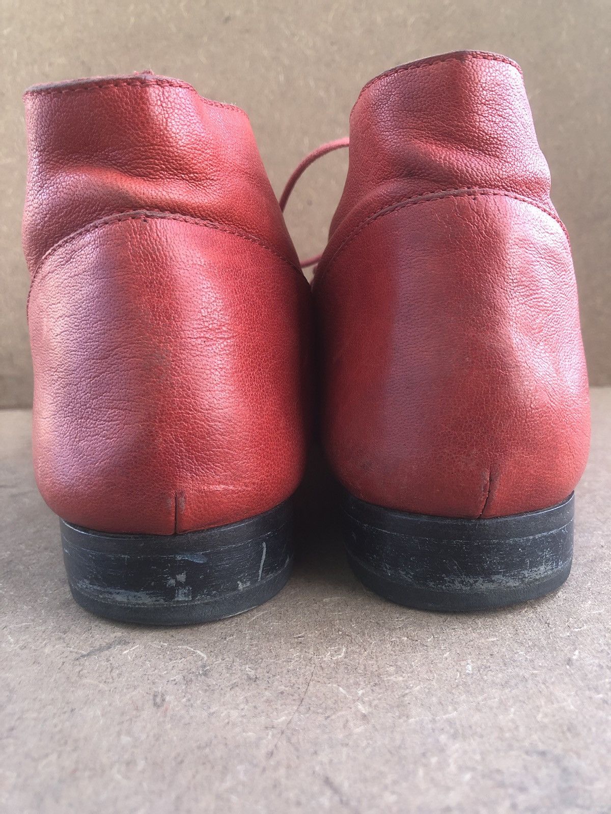 Rundholz Rundholz Red Calfskin Leather Women’s Shoes Size 37 Size US 7 / IT 37 - 11 Thumbnail