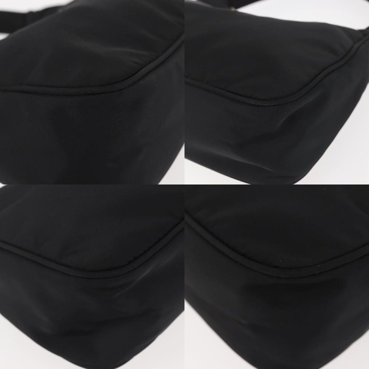 Prada PRADA Hand Bag Nylon Black Silver Size ONE SIZE - 10 Thumbnail