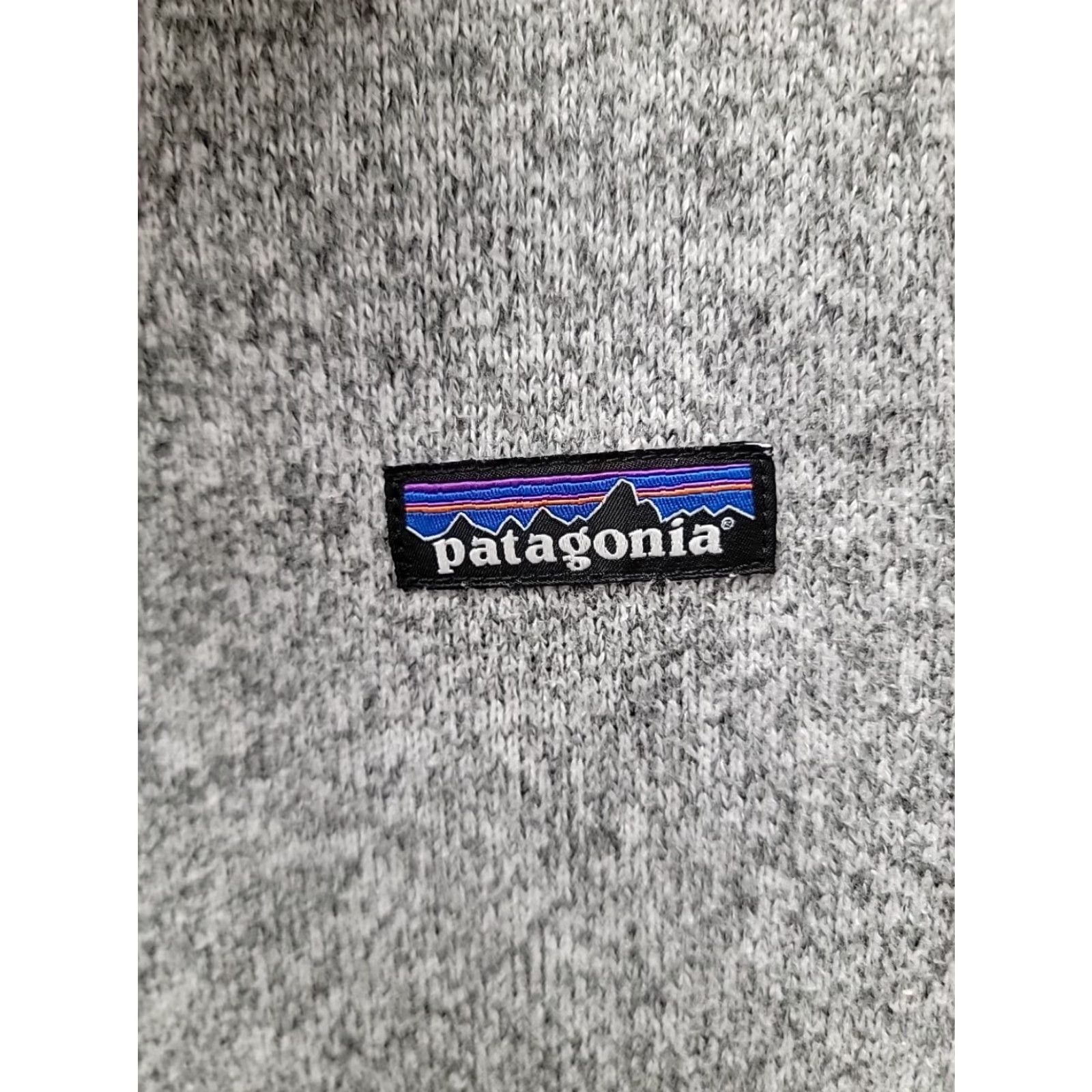 Patagonia Patagonia Women's Small Better Sweater 1/4-Zip Fleece Pullover Sweater 1/4 Zip Gray Womens S Size S / US 4 / IT 40 - 2 Thumbnail
