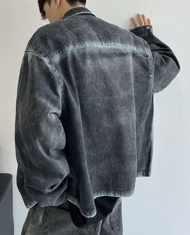 Japanese Brand × Vintage Avant garde fashion retro punk faded grunge jacket Size US XL / EU 56 / 4 - 5 Thumbnail