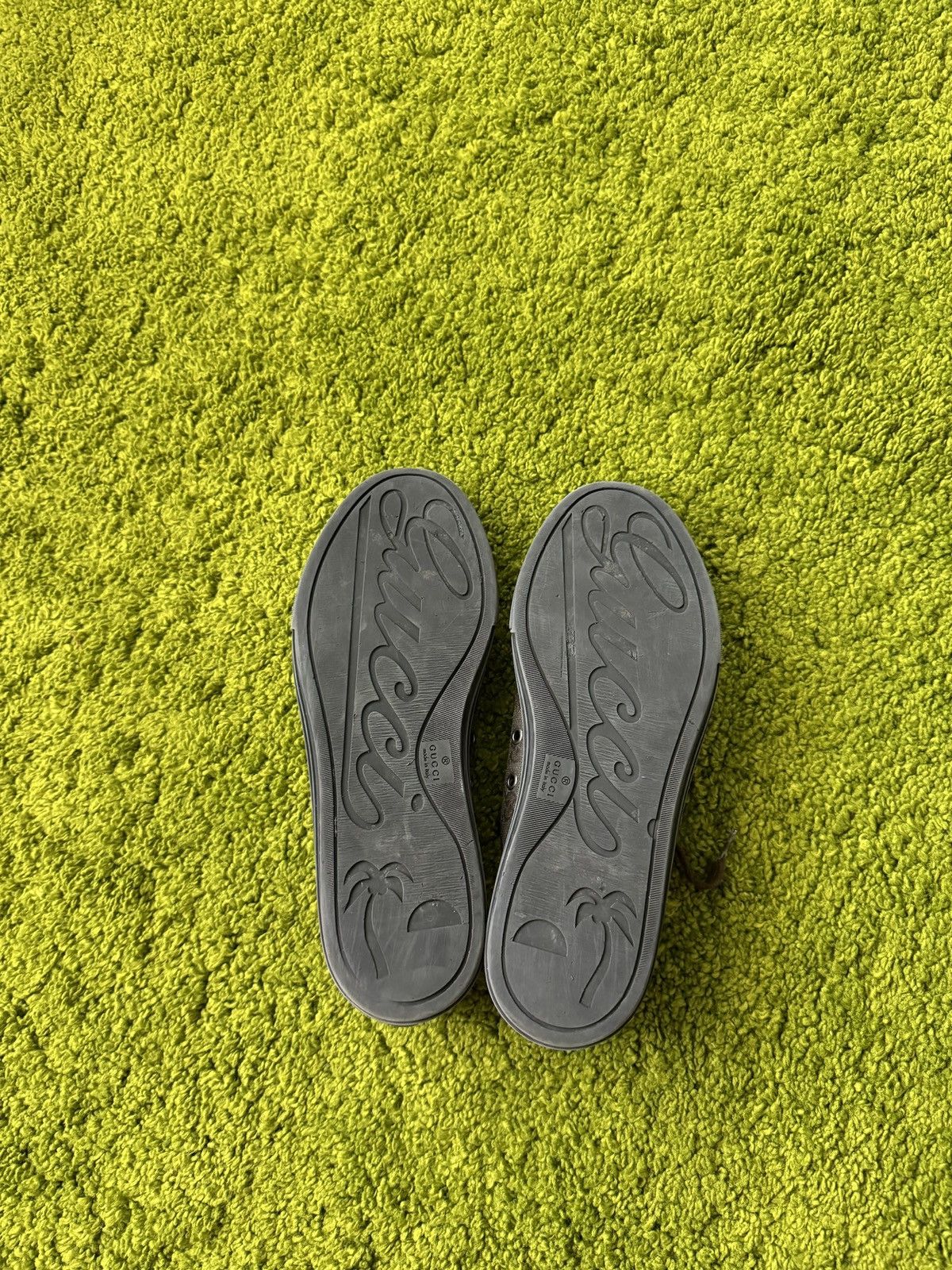 Designer × Gucci Gucci GG monogram leather sneakers Size US 8 / EU 41 - 16 Thumbnail