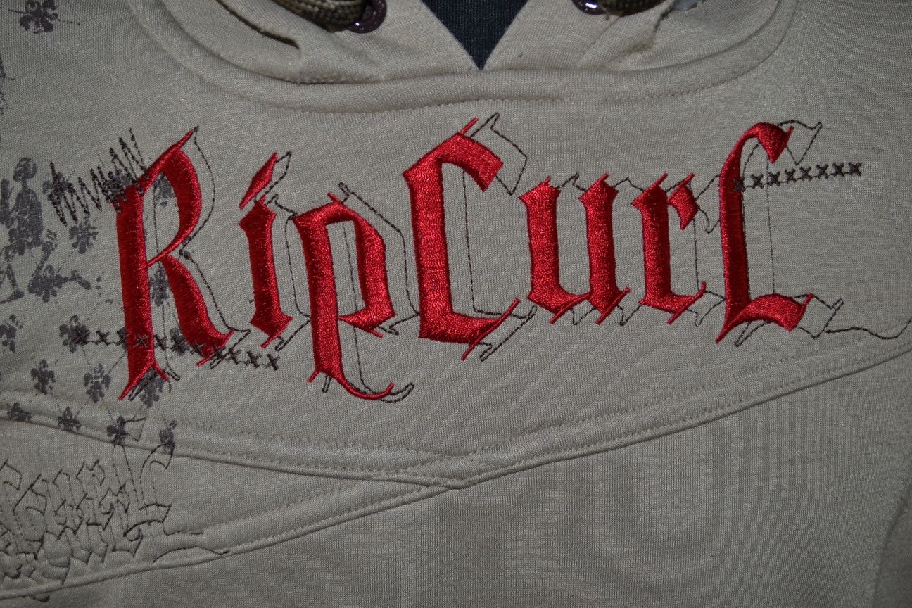 Rip Curl × Vintage Vintage Y2K Rip Curl Embroidered Logo Rap Hoodie S Size US S / EU 44-46 / 1 - 6 Thumbnail