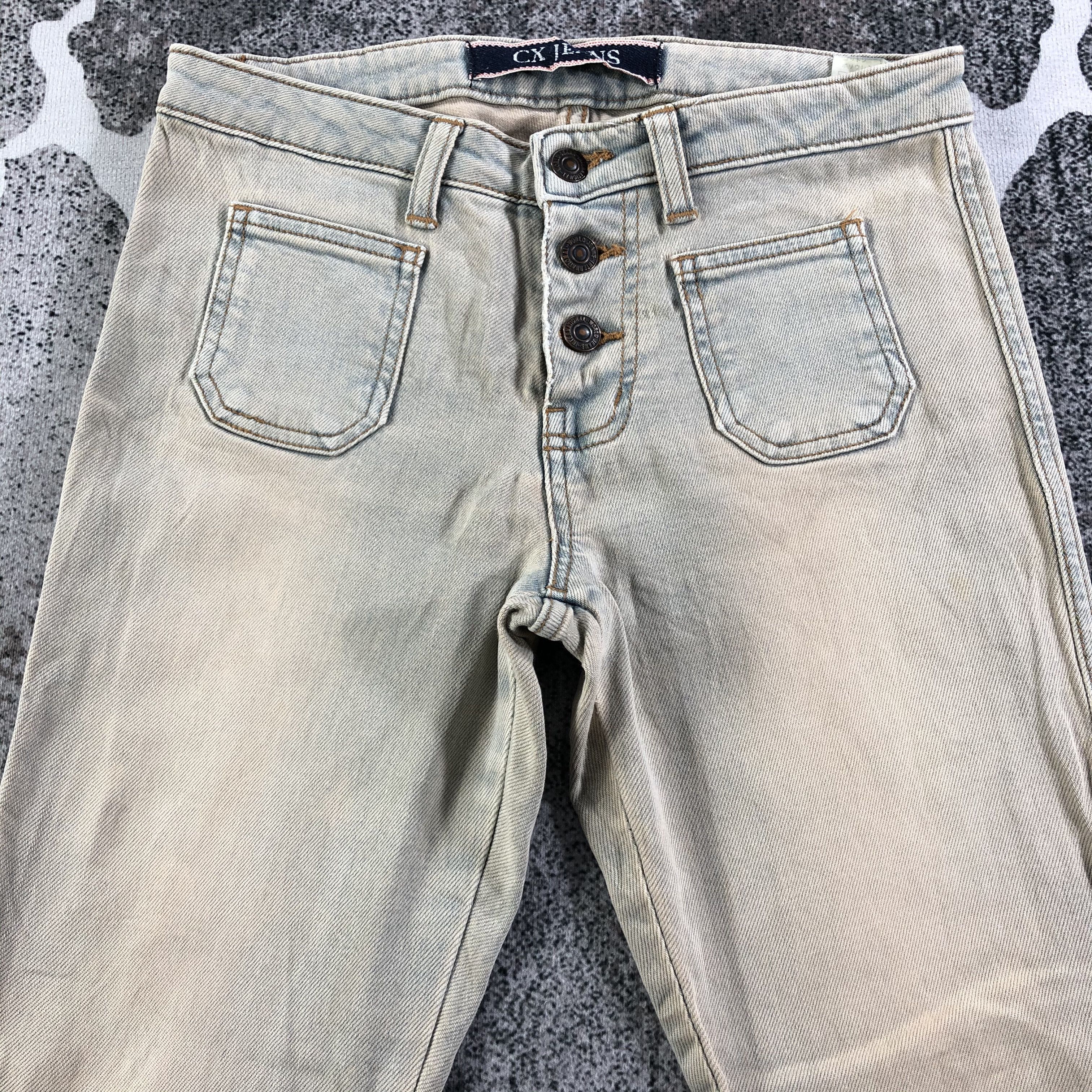Japanese Brand Vintage Japanese Brand Flared Jeans KJ2076 Size 29" - 3 Thumbnail