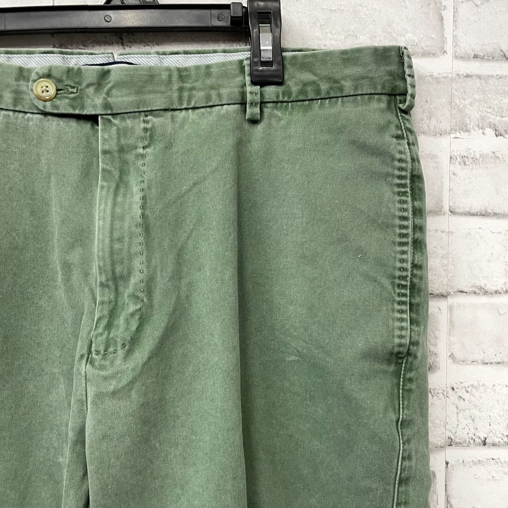 Peter Millar PETER MILLAR Green Straight Leg Jeans Mens Size 32x28 Size US 32 / EU 48 - 2 Thumbnail