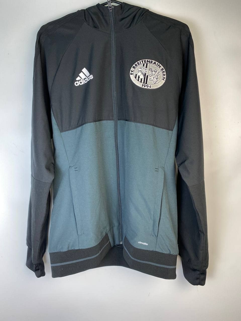 Adidas Vintage soccer football sportswear Breitenrain Bern Jacket Size US M / EU 48-50 / 2 - 1 Thumbnail