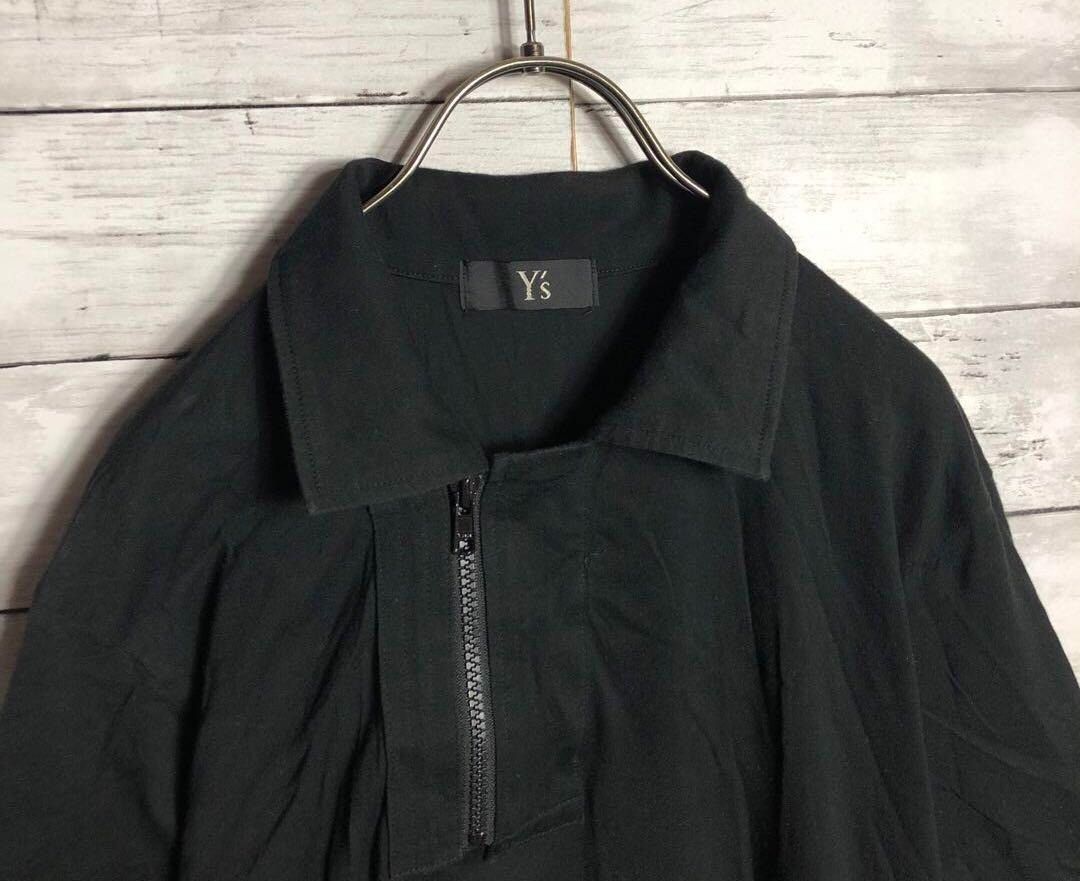 Yohji Yamamoto Asymmetrical Zip Shirt Size US M / EU 48-50 / 2 - 2 Thumbnail