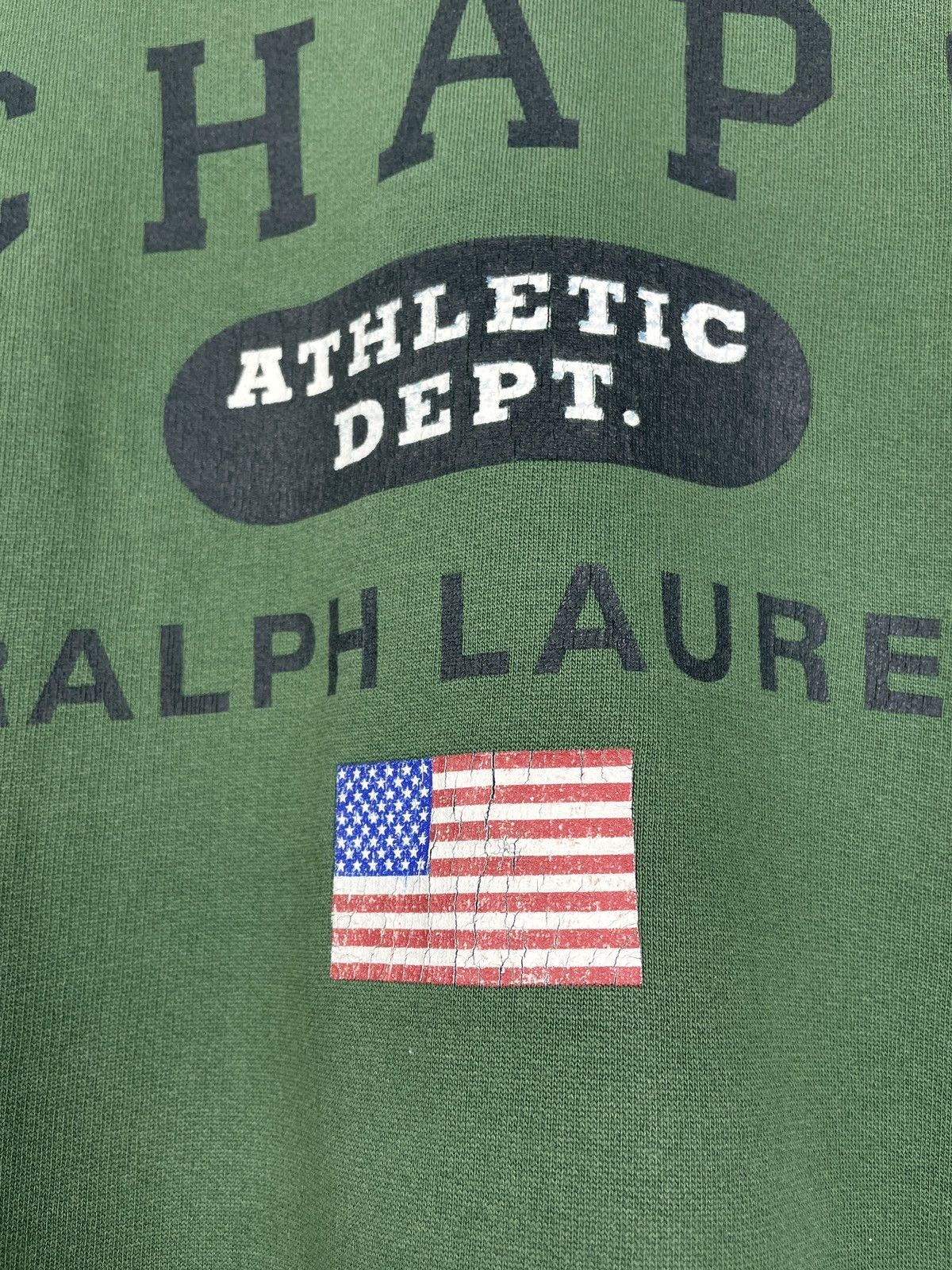 Chaps Ralph Lauren × Polo Ralph Lauren × Vintage Vintage 90’s Chaps Ralph Lauren Big Logo Oversize Sweatshirt Size US S / EU 44-46 / 1 - 8 Thumbnail