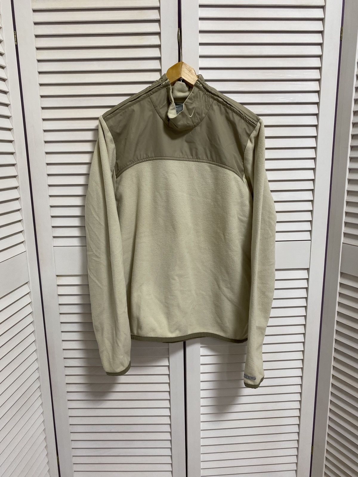 Nike × Vintage Vintage Sweater Zip 1/3 Swoosh FLEECE SHERPA STYLE 🔥😍🔥 Size US S / EU 44-46 / 1 - 2 Thumbnail