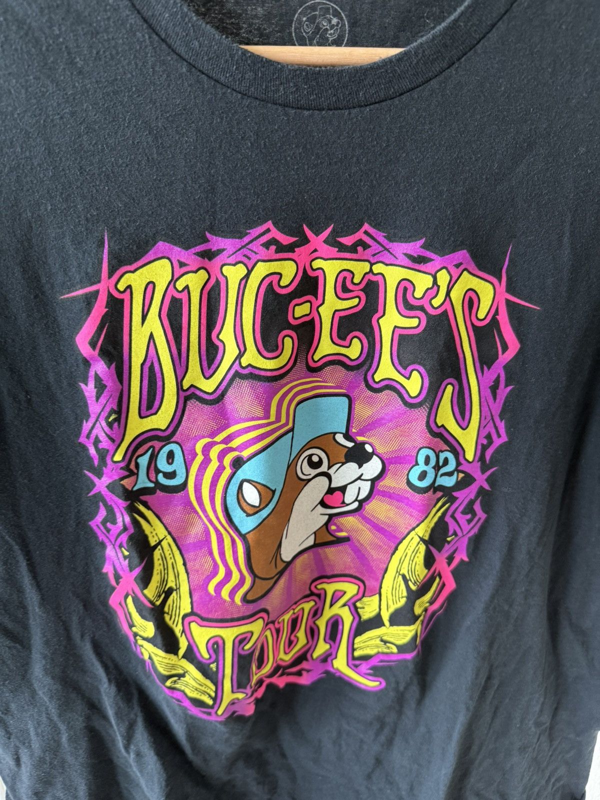 Other Bucees 1982 Tour Vintage T-Shirt Black Size US L / EU 52-54 / 3 - 2 Thumbnail