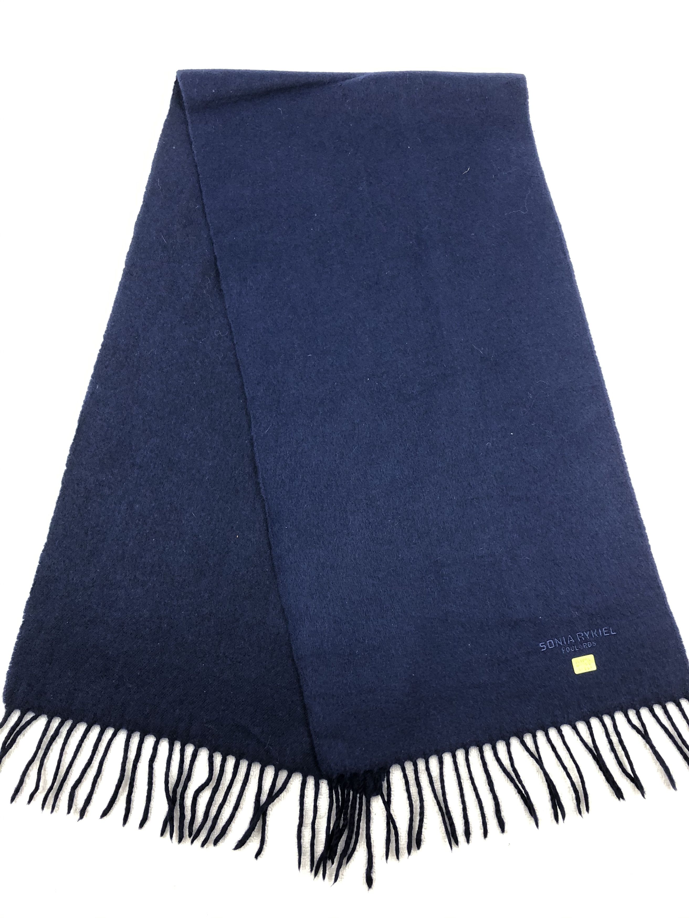 Sonia Rykiel × Vintage Sonia Rykiel Cashmere Scarf / Muffler / Neckwear Size ONE SIZE - 2 Thumbnail