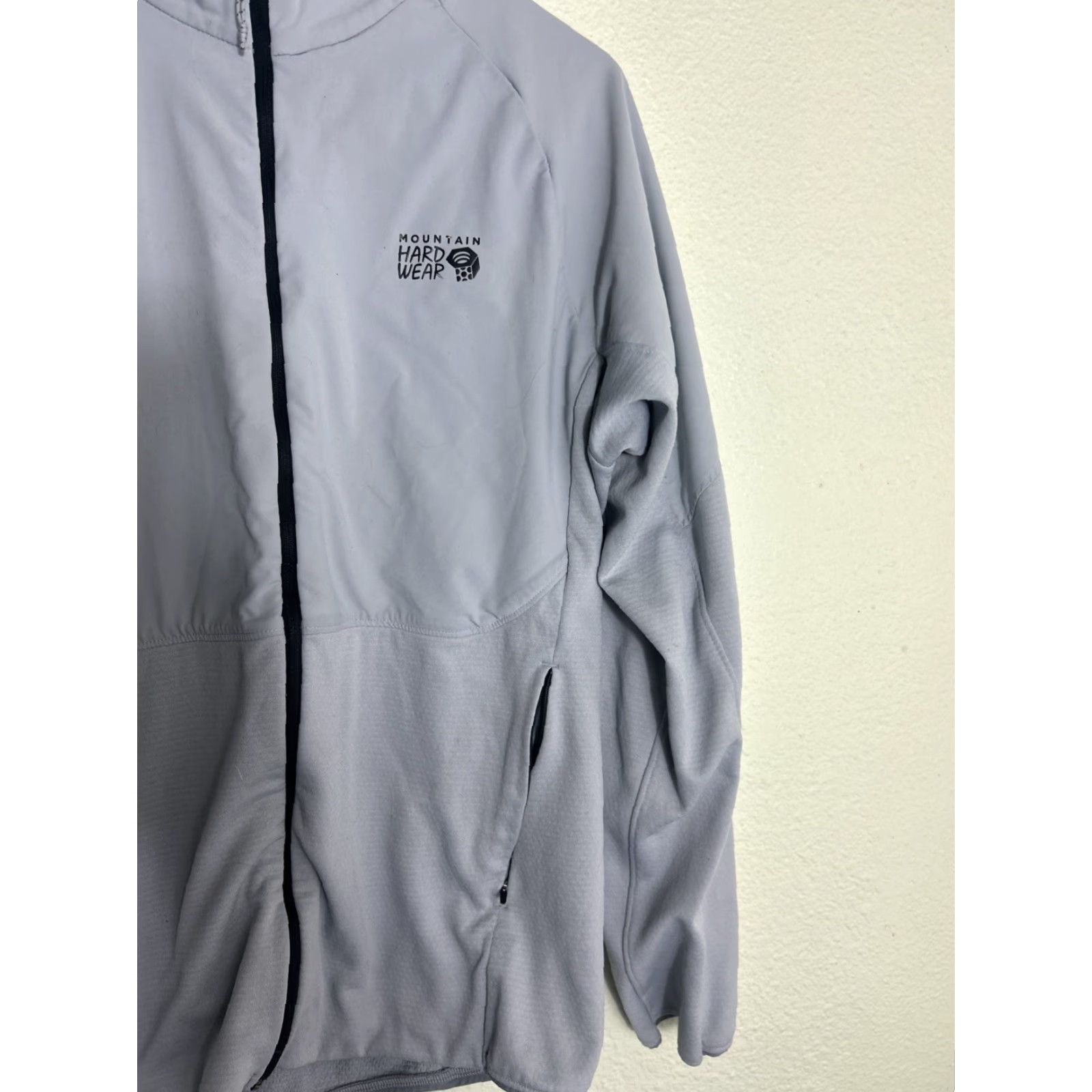 Mountain Hardwear VINTAGE Mountain Hardwear Womens Stratus Range Grey FULL ZIP Large Size L / US 10 / IT 46 - 4 Thumbnail