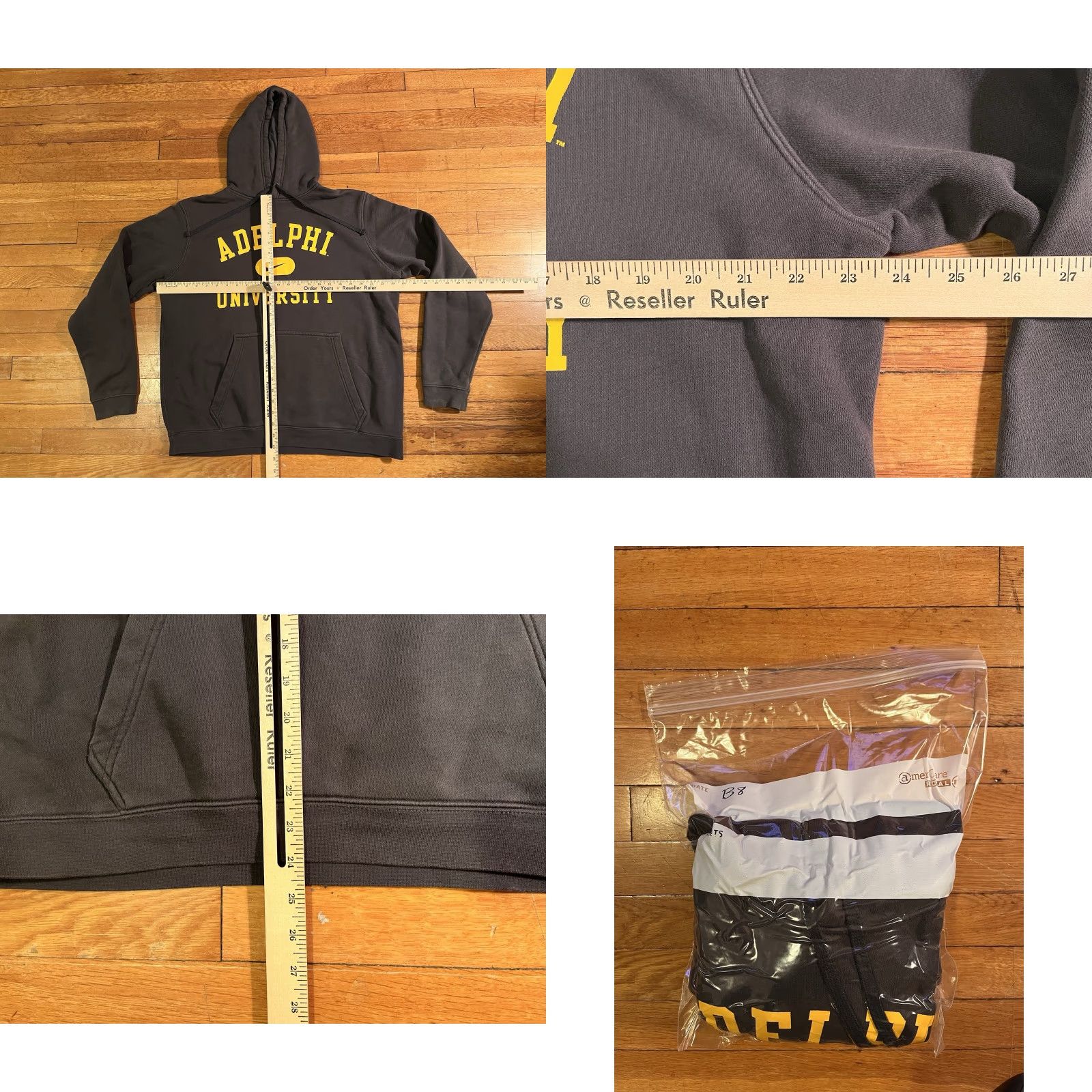 Nike Nike Adelphi University Hoodie Men’s L Black Size US L / EU 52-54 / 3 - 8 Thumbnail