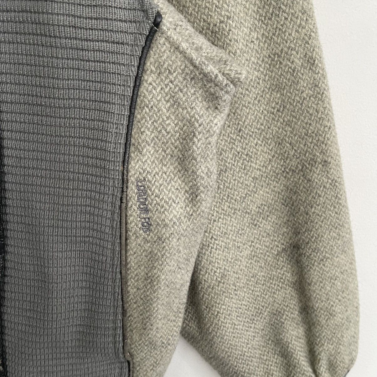 London Fog Vntage London Fog Wool Herringbone Bomber Jacket Size US M / EU 48-50 / 2 - 6 Thumbnail