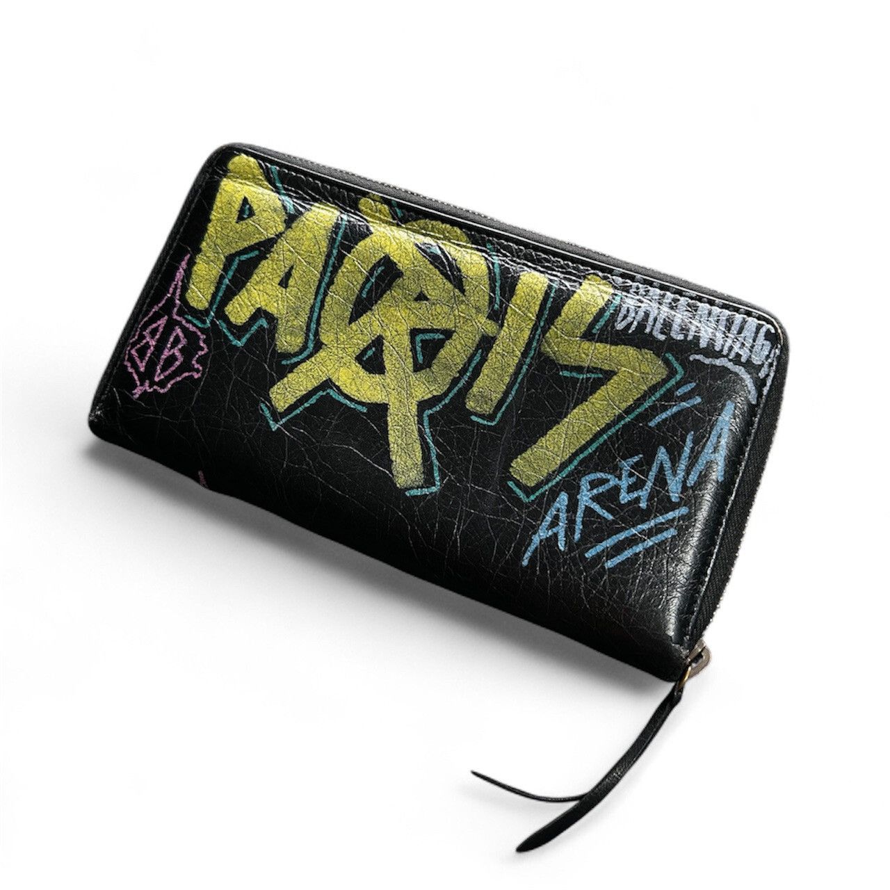Balenciaga Balenciaga Graffiti Wallet Size ONE SIZE - 2 Thumbnail