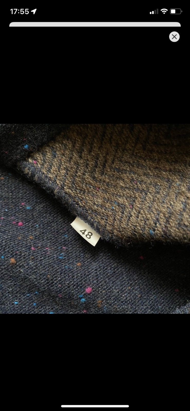 Gran sasso men’s cashmere Lana wool Italian cardigan