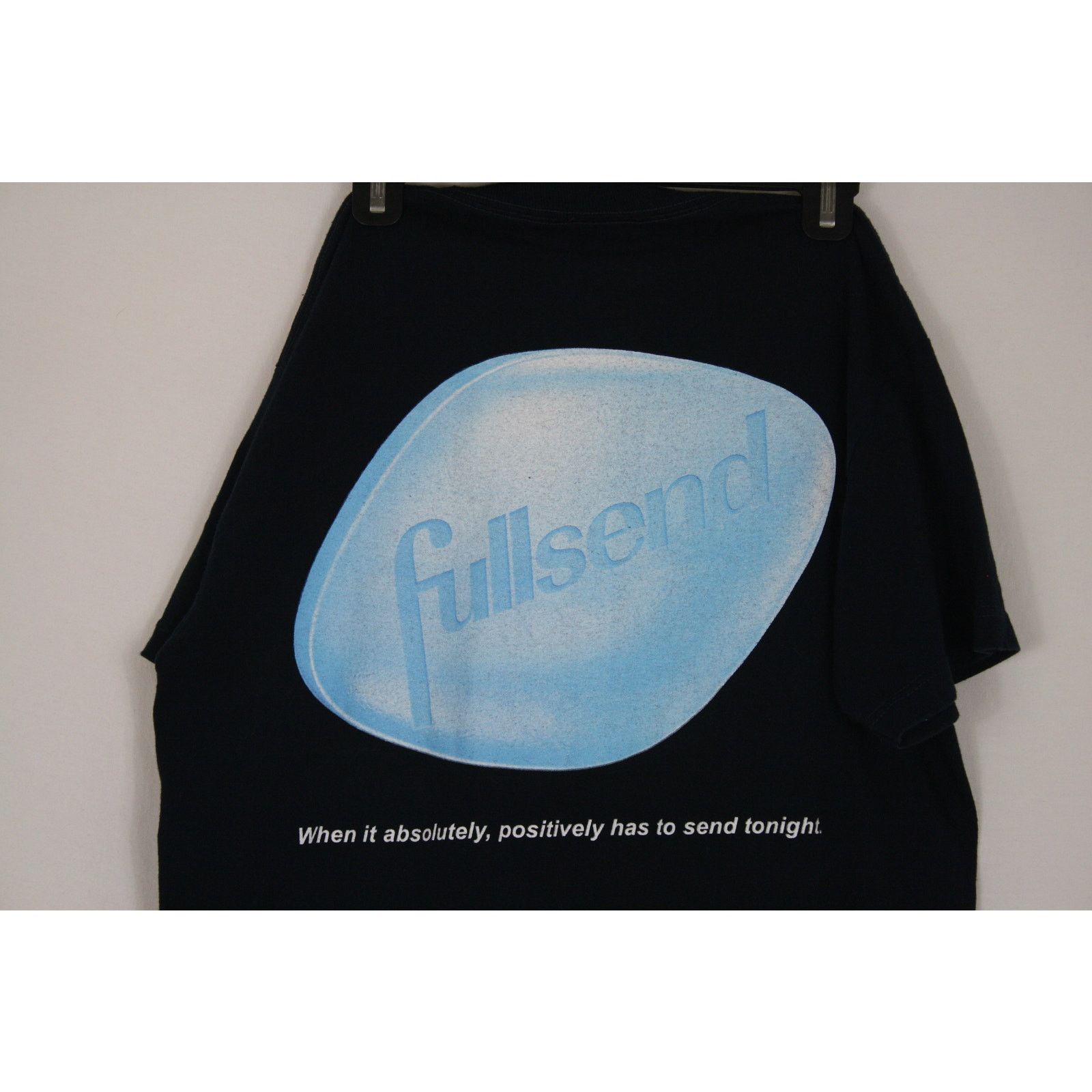 Full Send Full Send T Shirt M Black Double Sided Graphic Viagra Parody Size US M / EU 48-50 / 2 - 2 Thumbnail