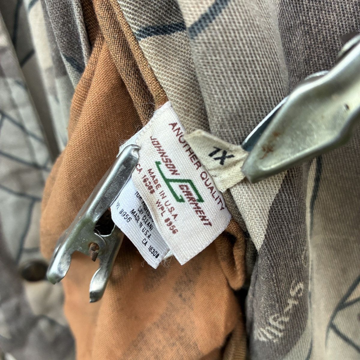 Other Johnson Garment Reversible Insulated Skyline Camo Jacket Size US XL / EU 56 / 4 - 6 Thumbnail