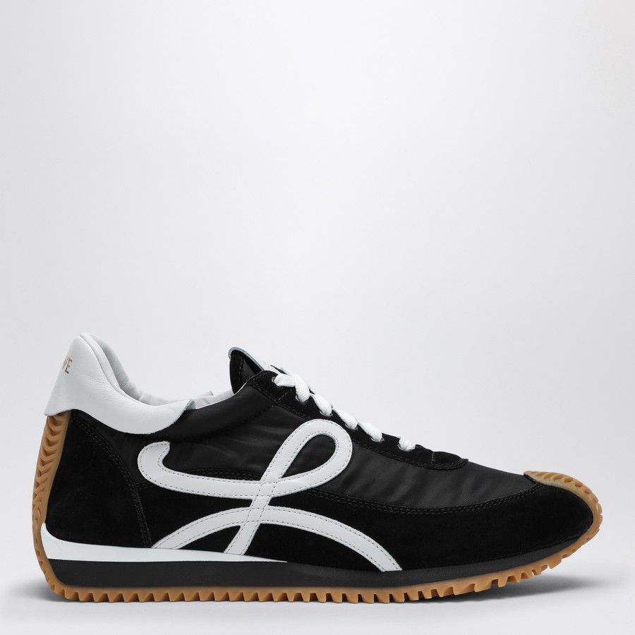 Loewe o1d2blof0824 Flow Runner Sneakers in Black & White Size US 8 / IT 38 - 1 Thumbnail