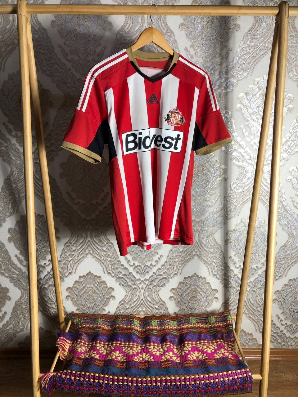 Adidas Vintage Adidas FC Sunderland England Soccer Jersey Retro Y2K Size US M / EU 48-50 / 2 - 5 Thumbnail