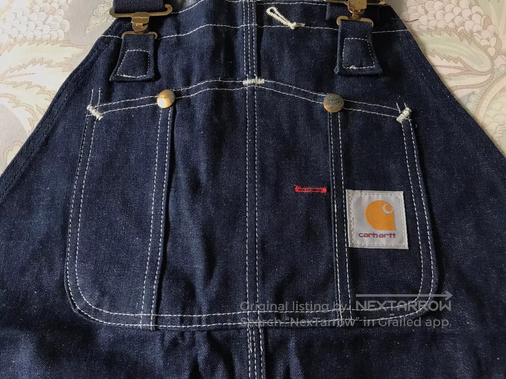 Carhartt Carhartt R08 Denim Overalls W38L32. Size US 38 / EU 54 - 5 Thumbnail