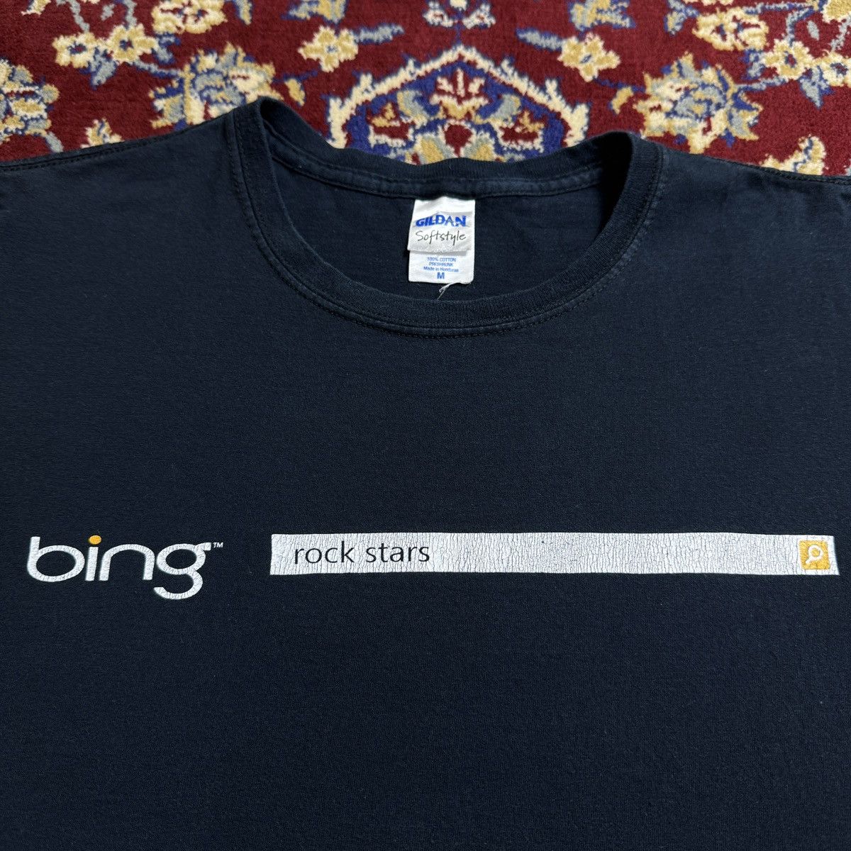 Microsoft 2000s Bing search engine Microsoft Y2K tee techwear computer Size US M / EU 48-50 / 2 - 1 Thumbnail