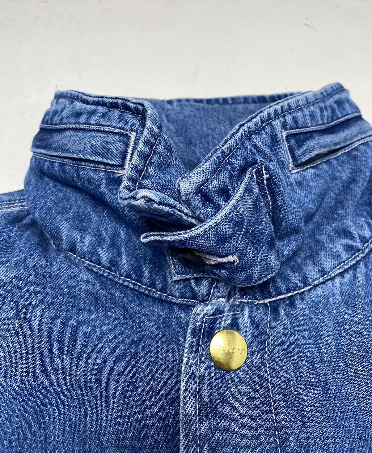 Carhartt Wip Chore Coat Max denim Jacket Carhartt Wip x new L Size US XXL / EU 58 / 5 - 5 Thumbnail