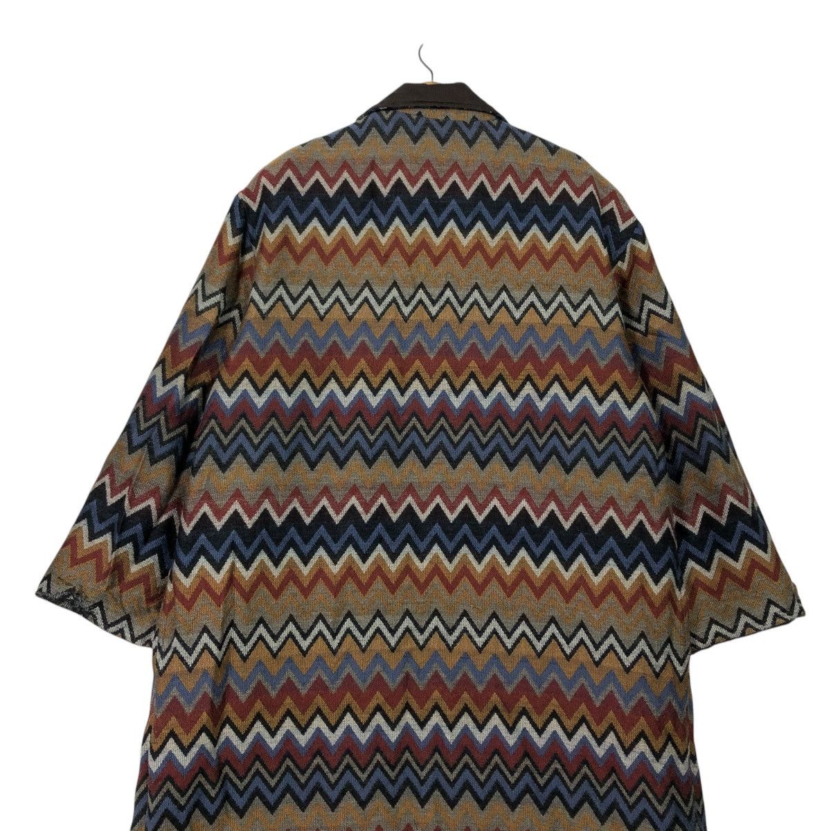 Missoni 🔥VINTAGE REVERSIBLE LONG JACKET MISSONI DONNA NAVAJO DESIGN Size US M / EU 48-50 / 2 - 13 Thumbnail