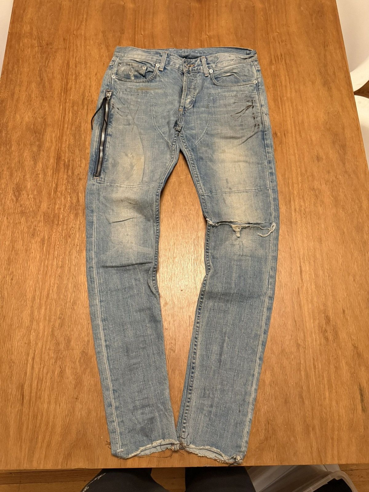 Mr. Completely Mr.completely rockstar skinny jeans blue denim Size US 30 / EU 46 - 2 Thumbnail