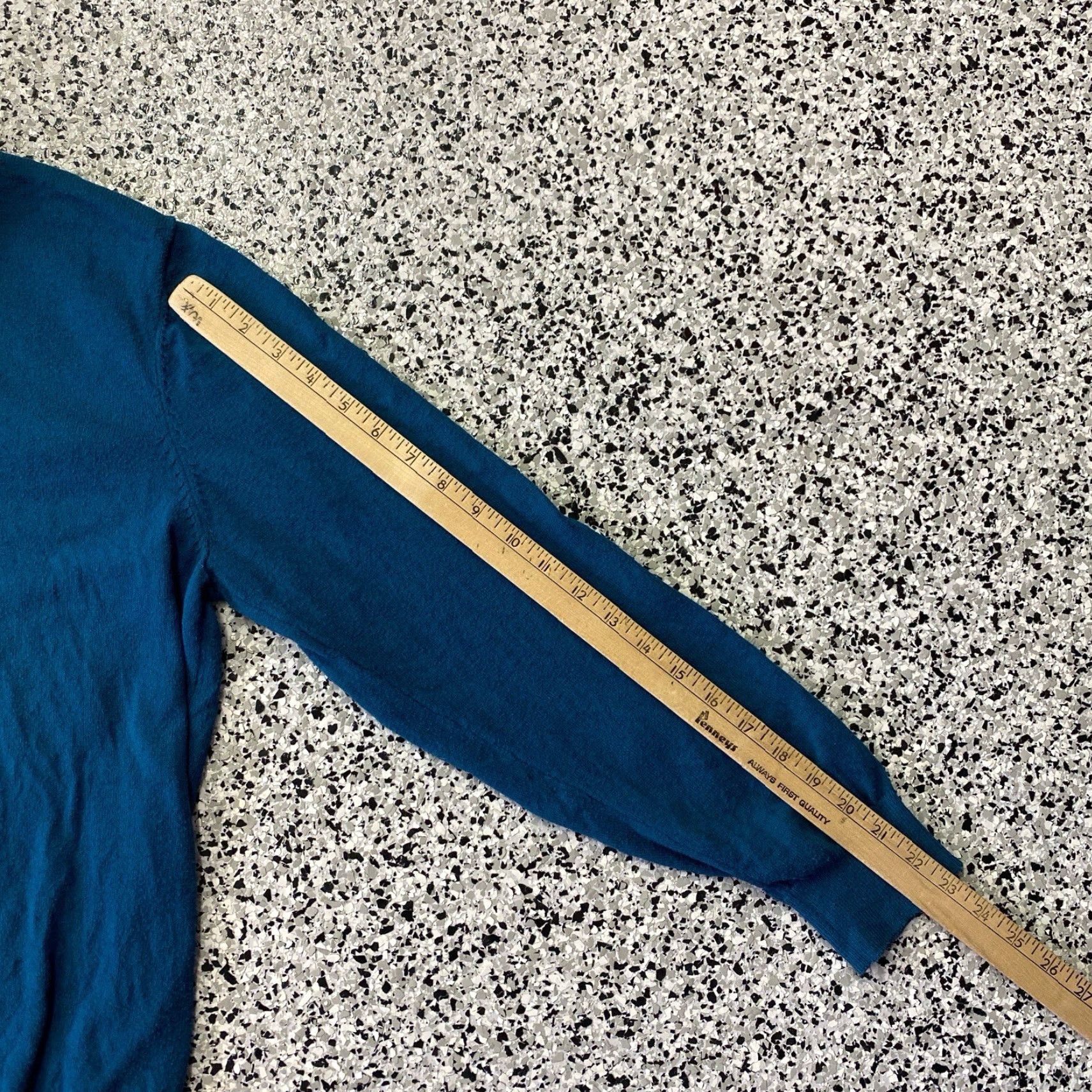 Vintage LL Bean Men’s Large Blue 1/4 Zip Pullover Cashmere Blend Sweater Regular Size M Pullover Zipper Winter Casual Preppy Shirt Size US M / EU 48-50 / 2 - 4 Thumbnail
