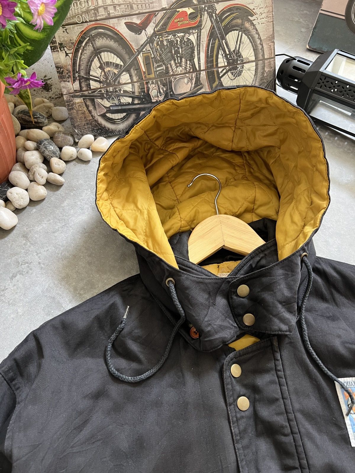 Japanese Brand × Vintage Vintage 🔥 Stadium Full Flower Bomber Jacket With Hoodie Size US L / EU 52-54 / 3 - 15 Thumbnail