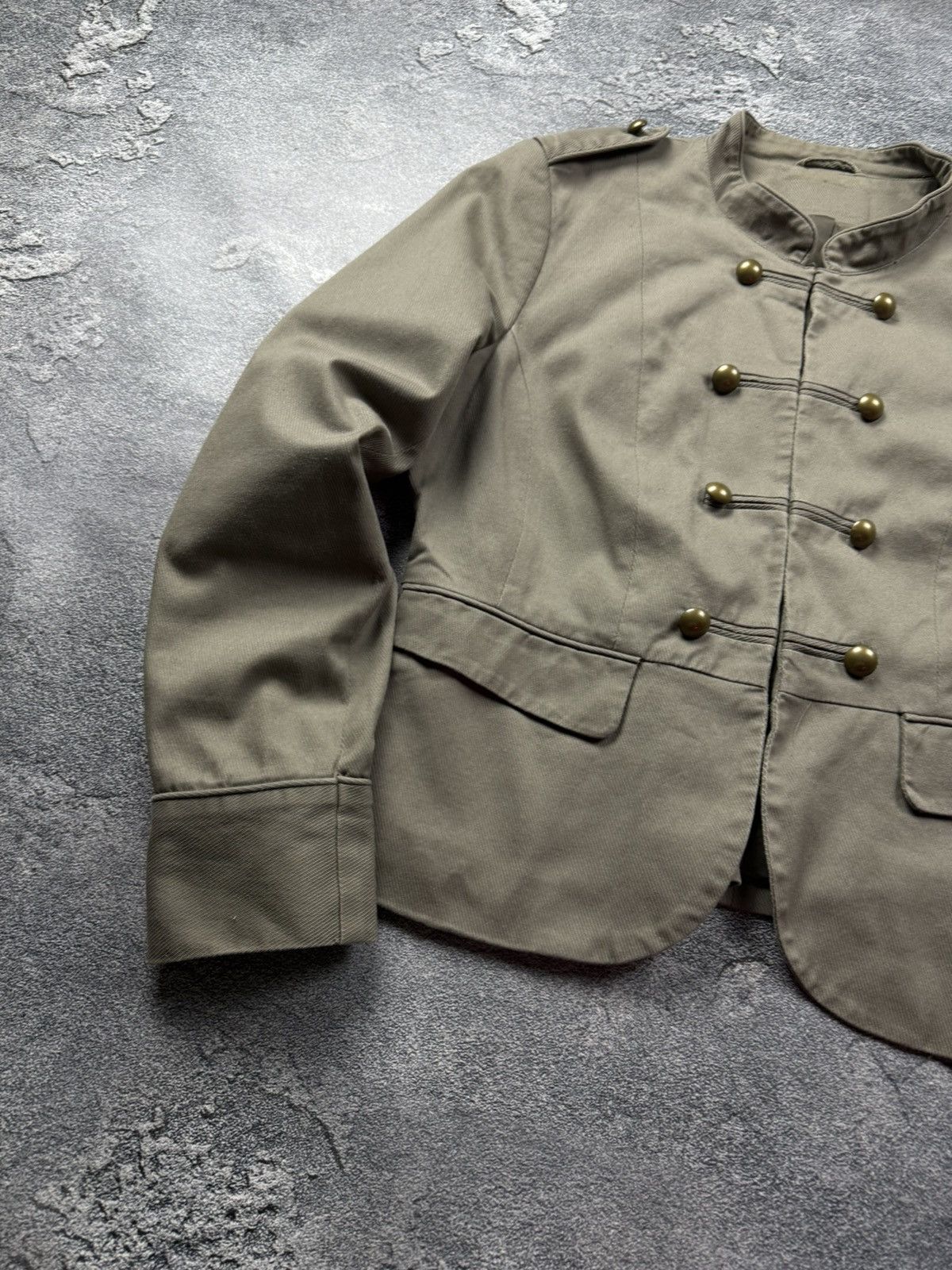 Ann Demeulemeester VNTG Napoleon Button Millitary Jacket Ifsixwasnine Balmain Size US S / EU 44-46 / 1 - 4 Thumbnail
