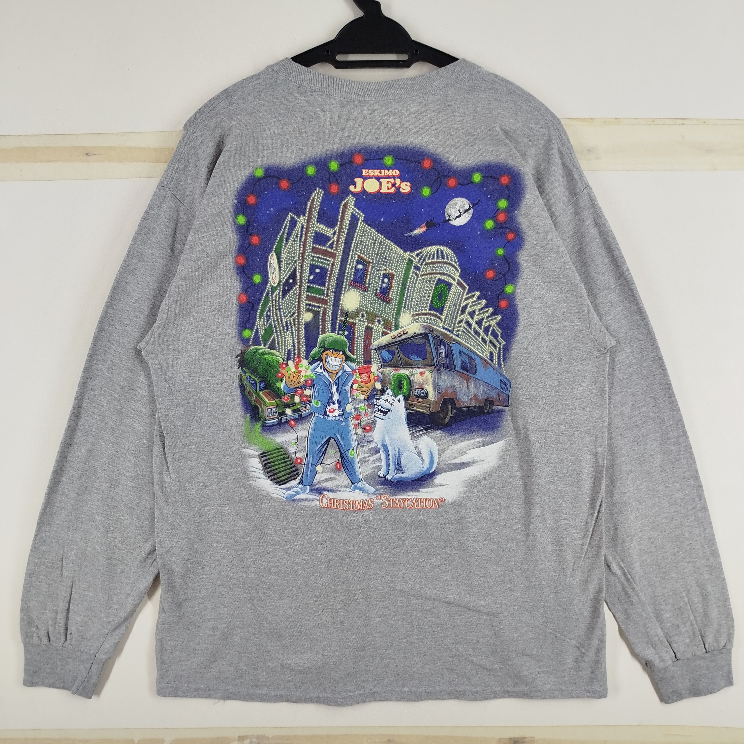 Designer × Vintage Vintage Eskimo Joe's Stillwater Christmas Staycation Size US L / EU 52-54 / 3 - 1 Thumbnail