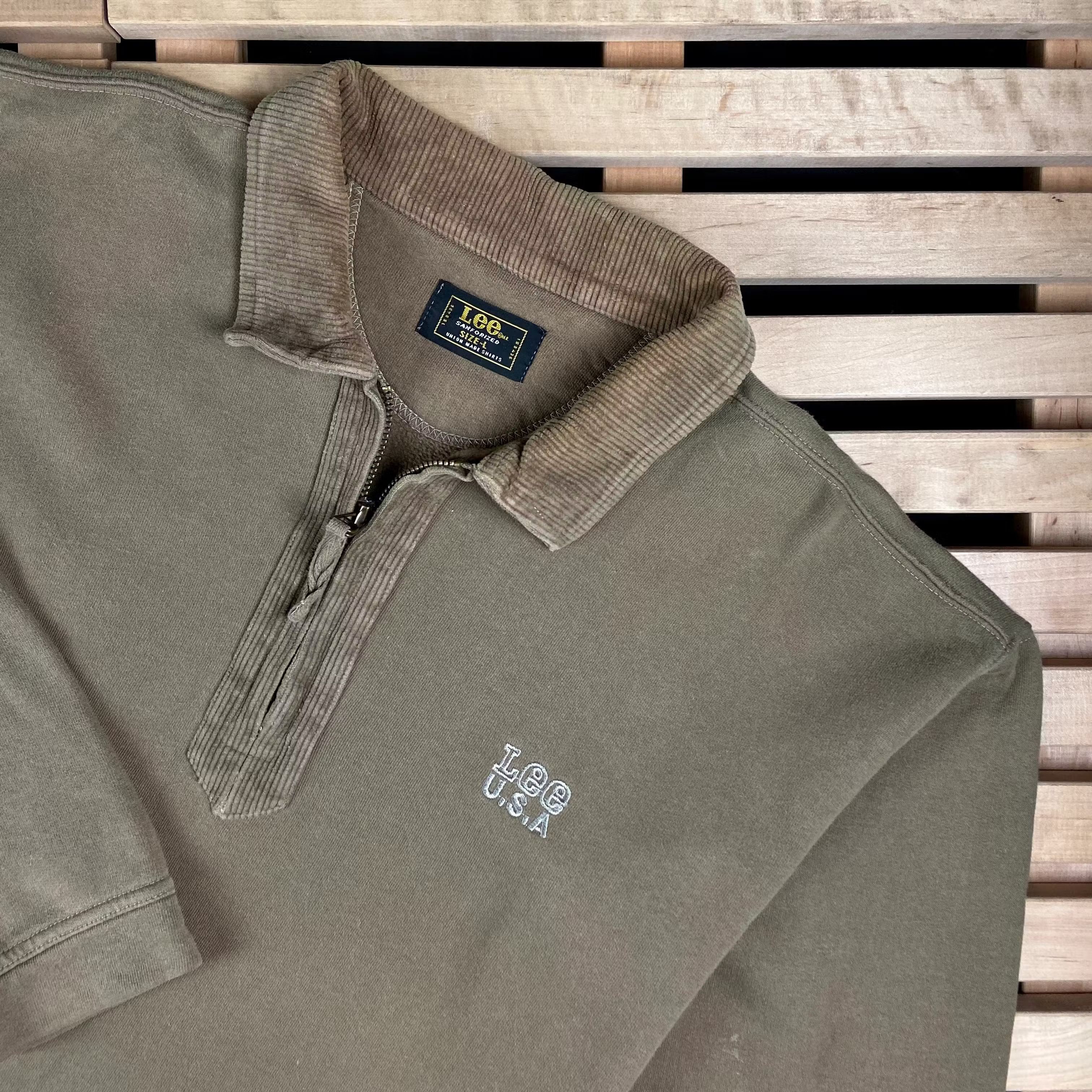Lee × Vintage Mens Sweatshirt Pullover Lee Vintage Size L Size US L / EU 52-54 / 3 - 2 Thumbnail