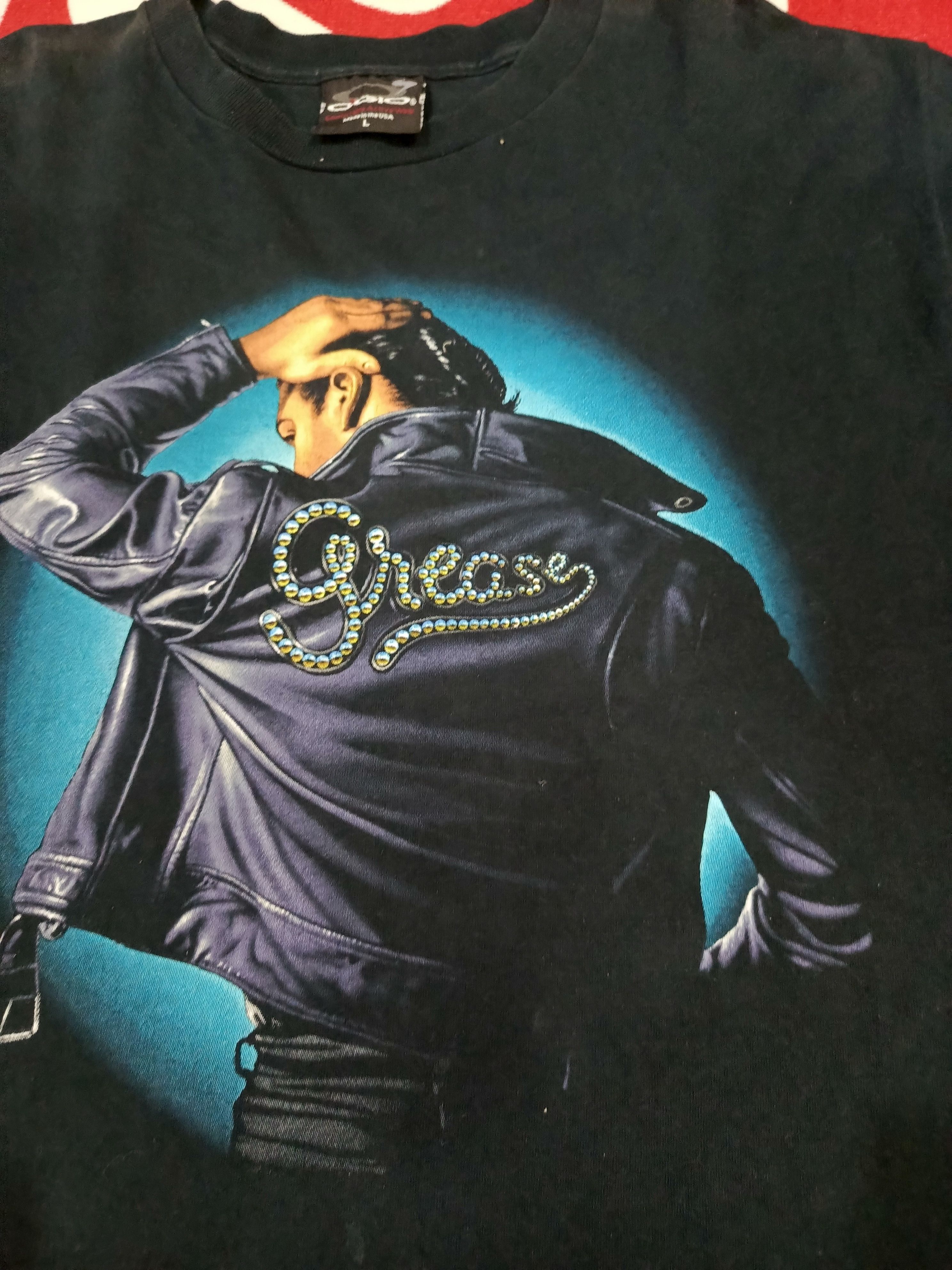 Vintage T-shirt Danny Zuko from the movie Grease. Size US L / EU 52-54 / 3 - 3 Thumbnail
