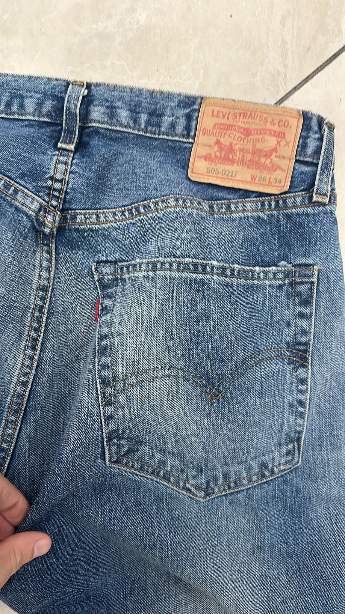 Levi's Vintage Clothing LVC Levi's Vintage Clothing 1967 505-0217 BigE Selvedge Jean Size US 36 / EU 52 - 5 Thumbnail