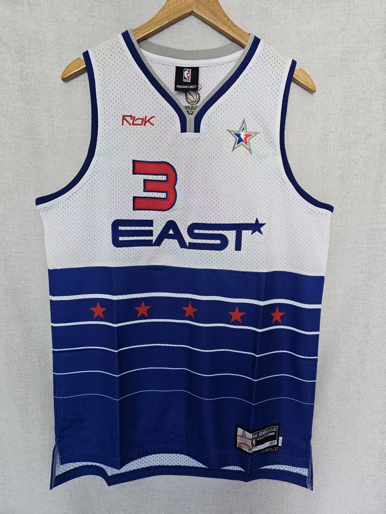 NBA Dwyane Wade Jersey 2006 Houston All Star Double Stitched Size US XL / EU 56 / 4 - 2 Thumbnail