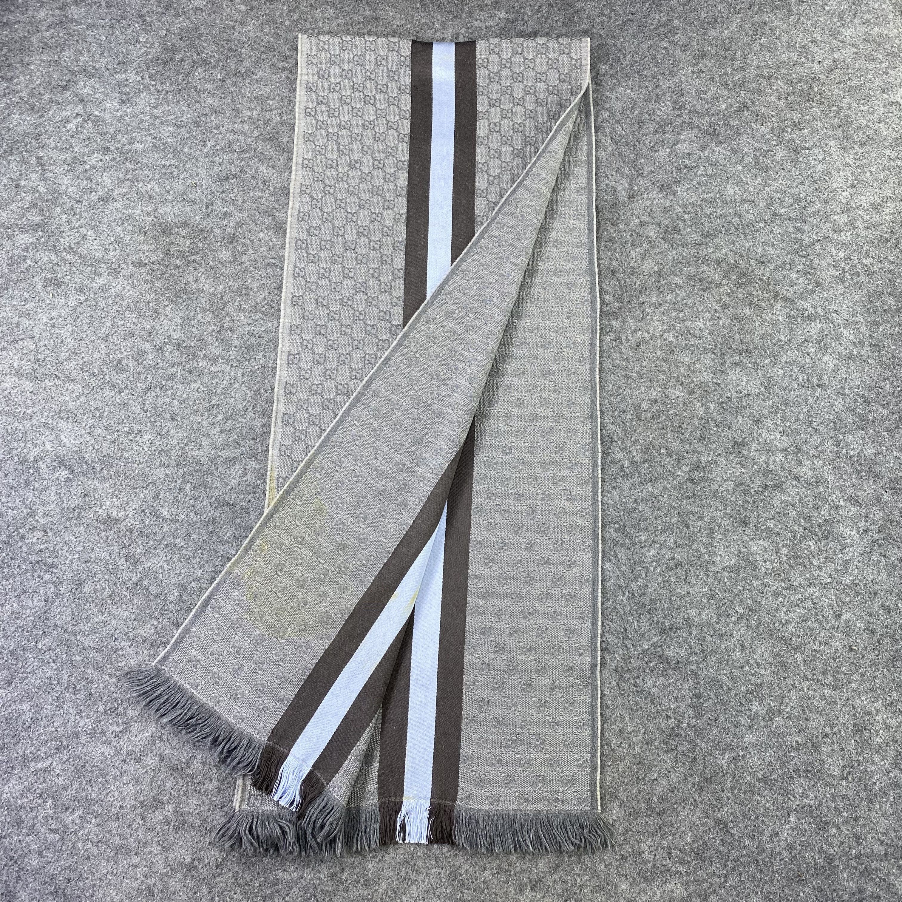 Gucci GUCCI GG MONOGRAM Scarf / Muffler / Neckwear - T1498 Size ONE SIZE - 3 Thumbnail