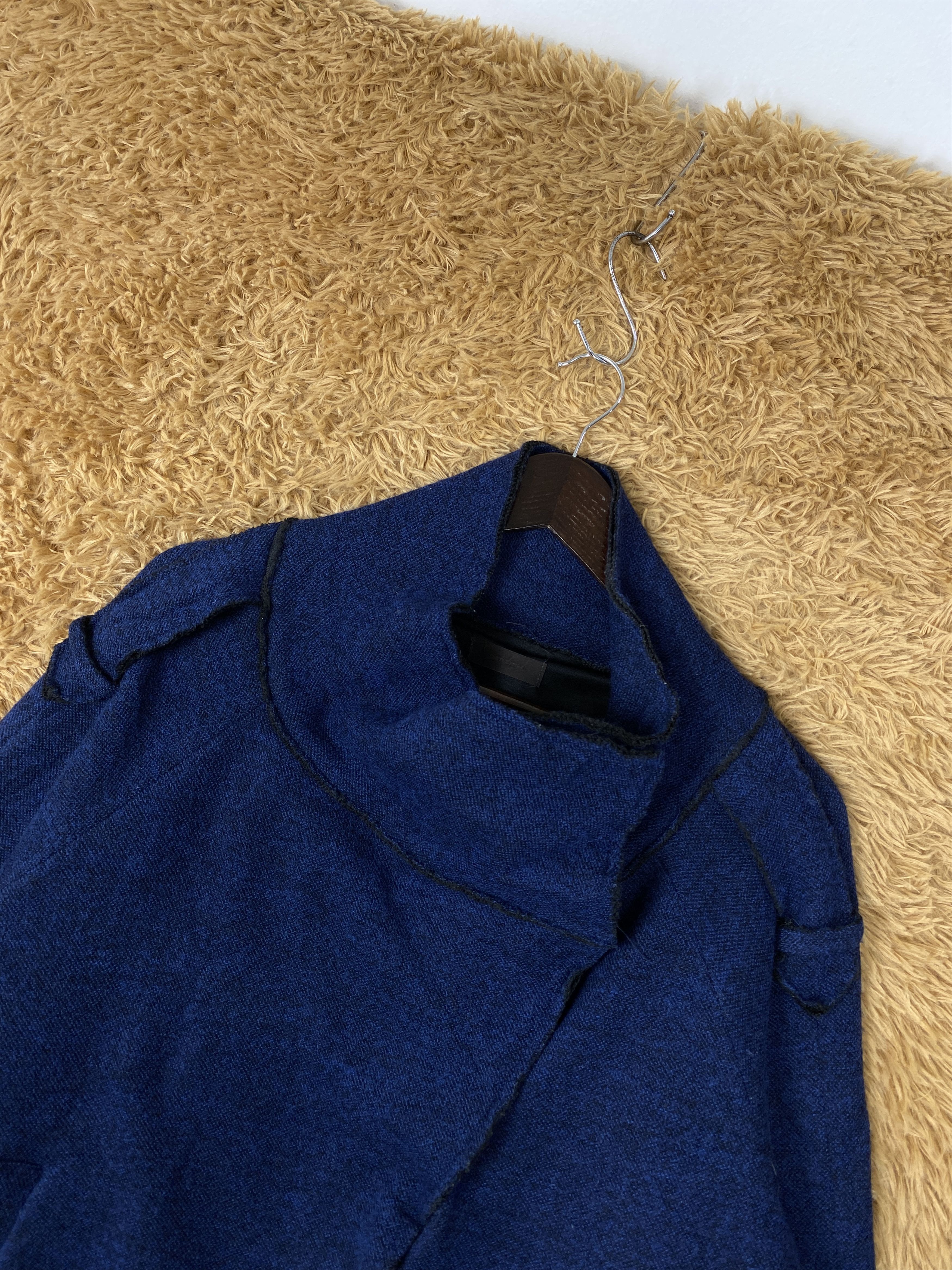 Japanese Brand Vintage Dadaism Wool Jacket J1998 Size US M / EU 48-50 / 2 - 2 Thumbnail