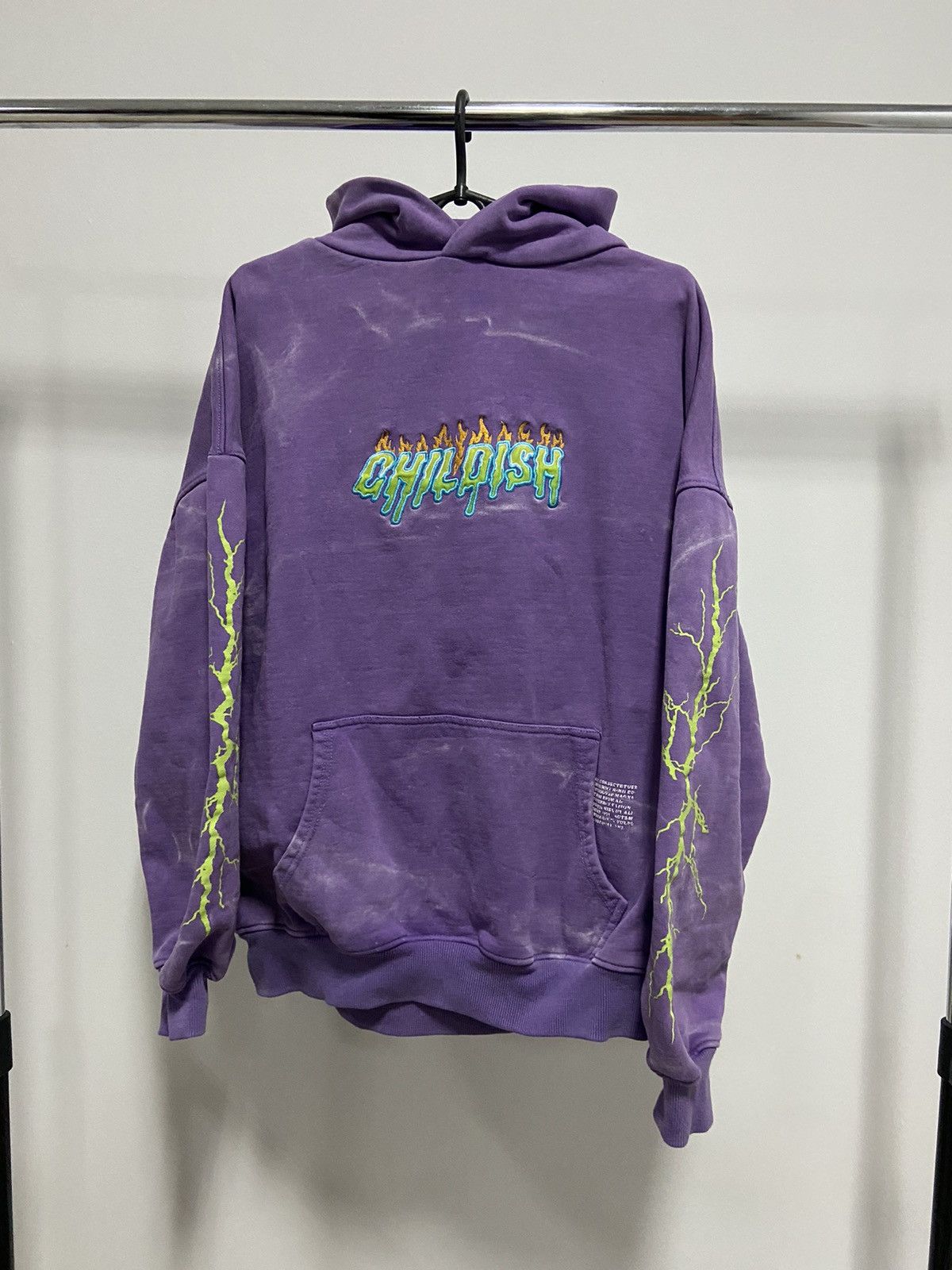 Japanese Brand × Vintage Childish vintage big logo hoodie robs motors Size US S / EU 44-46 / 1 - 1 Thumbnail