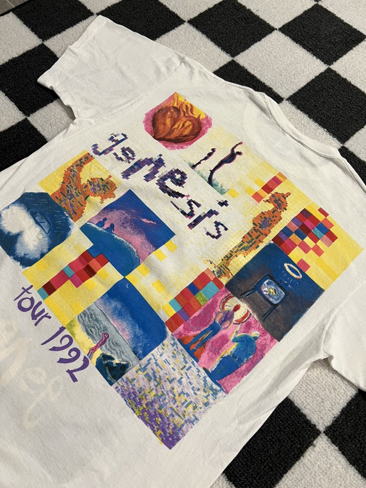 【激レア】GENESIS ツアーTシャツ 1992／ブートレグ／ユーロ製 激レア】GENESIS ツアーTシャツ 1992／ブートレグ／ユーロ製