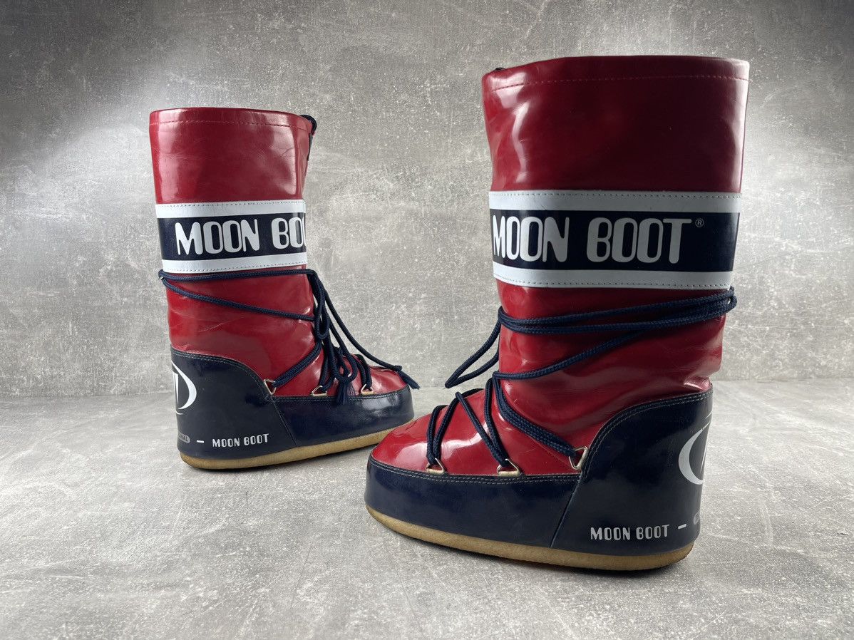 Moon Boot Moon Boot The Original Red Navy Snow Boots EU 37 Size US 7 / IT 37 - 5 Thumbnail