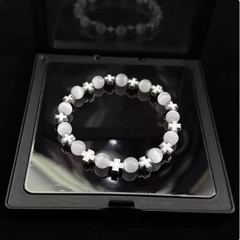 Jewelry Vintage Cross Beaded Bracelets Size ONE SIZE - 2 Thumbnail