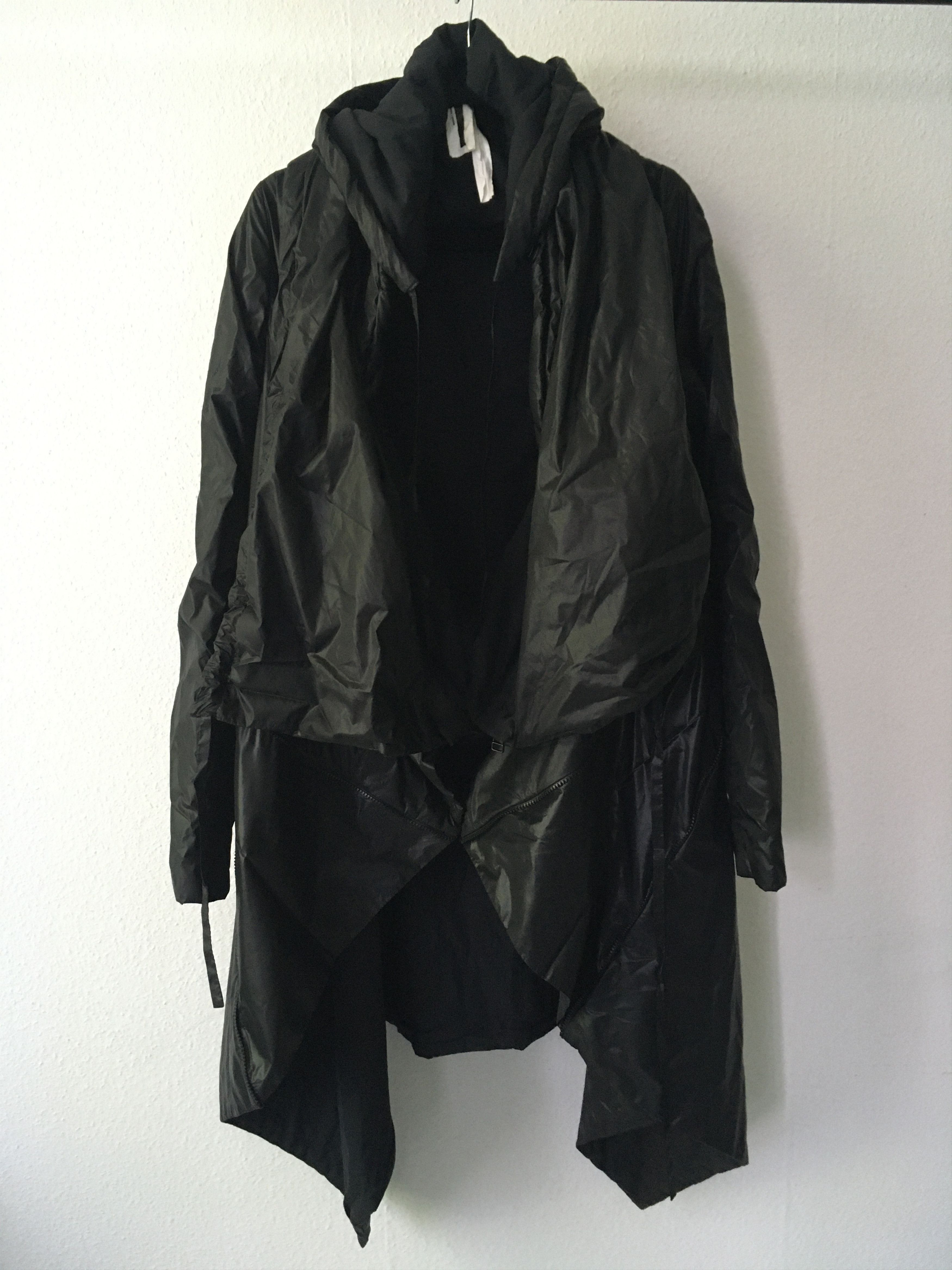 image of Barbara I Gongini Nylon Coat in Black, Women's (Size XS)