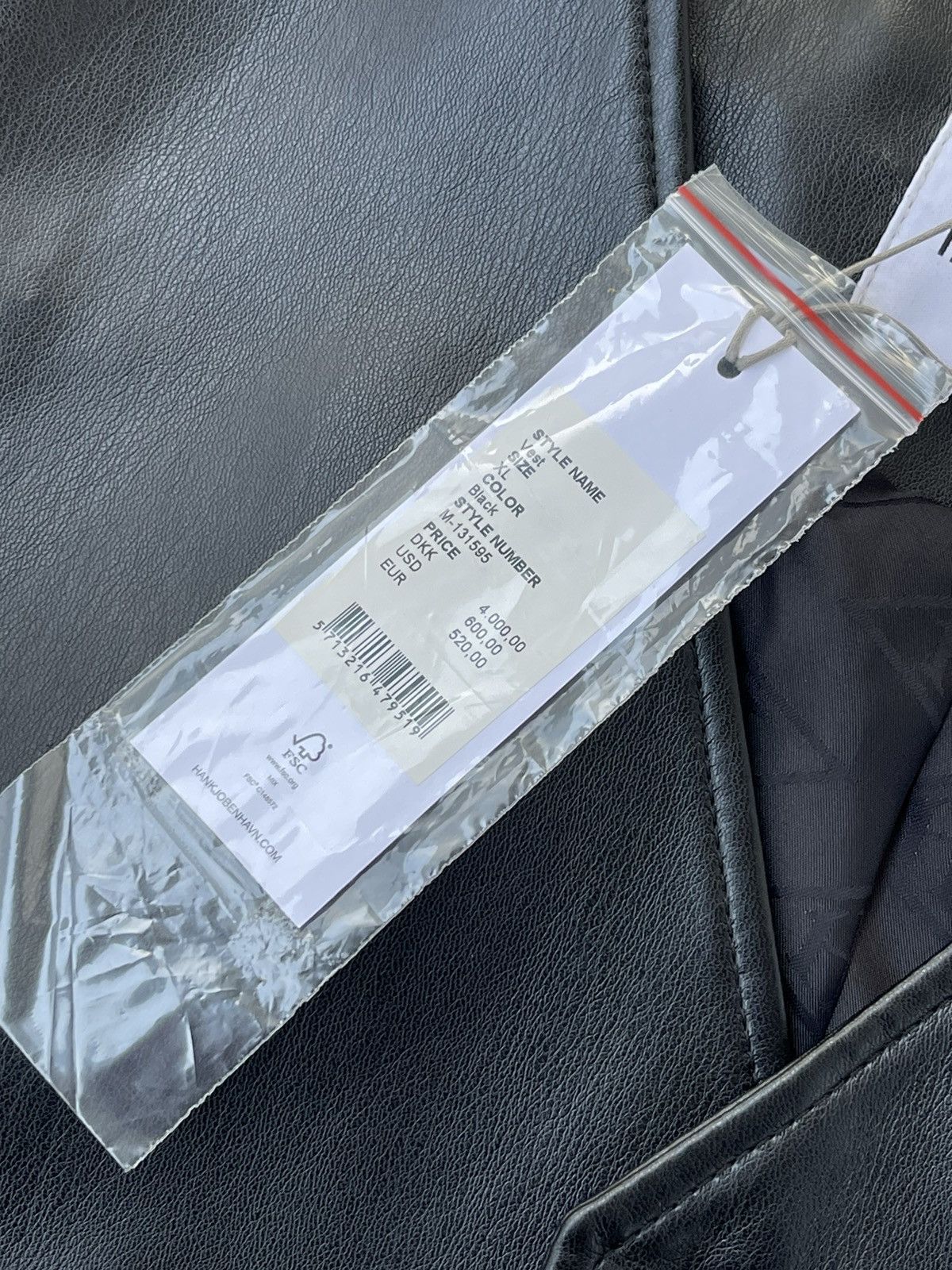 Han Kjobenhavn !DS! FW22 Han Kjobenhavn Button Up Cargo Vest Size US XL / EU 56 / 4 - 21 Thumbnail
